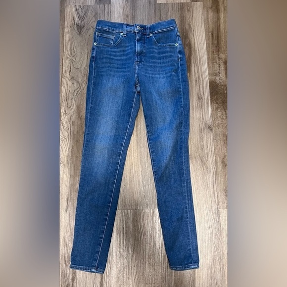 Express Skinny High Rise 4-Way Hyper Stretch Jeans - Picture 1 of 3